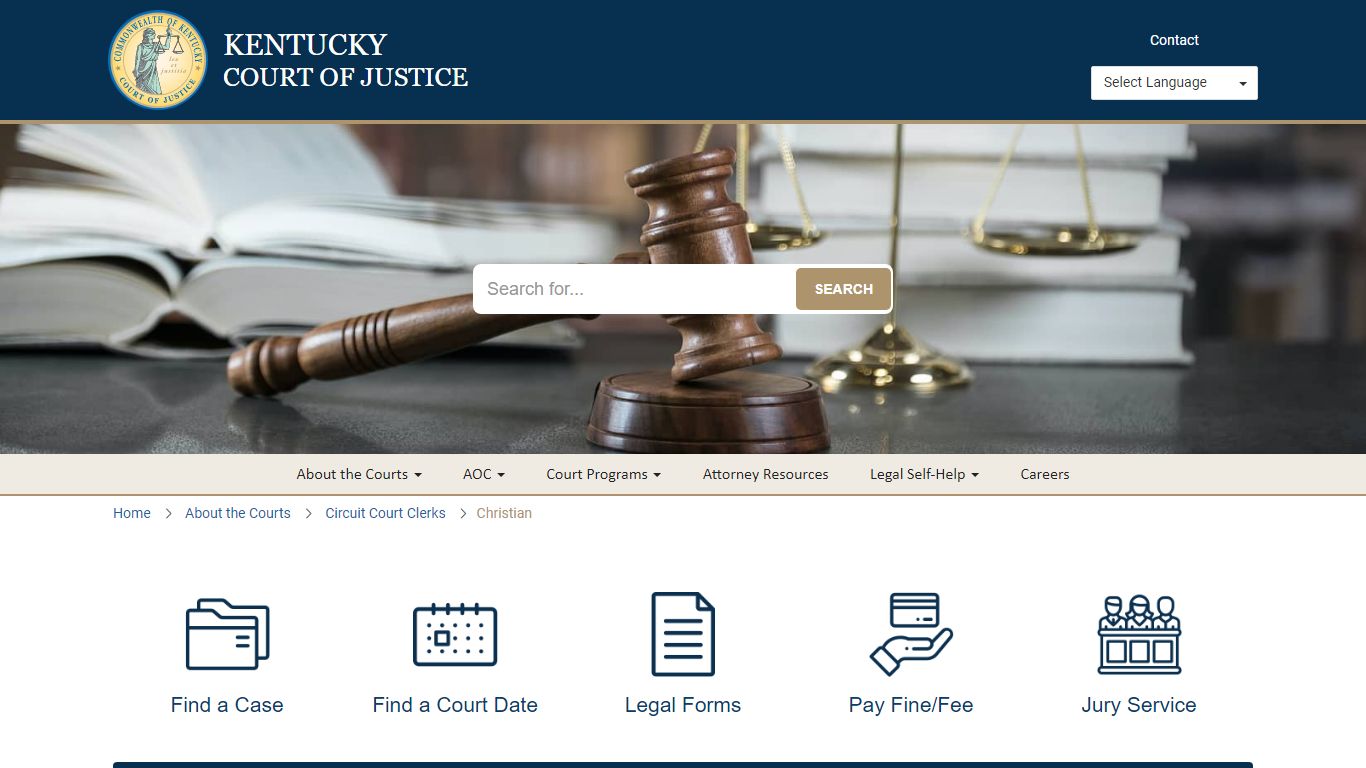 Christian - Kentucky Court of Justice